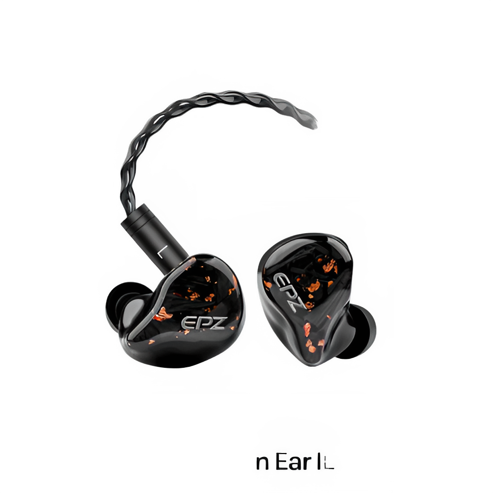 EPZ Q1 IEM Earphones - HiFi Wired In-Ear Monitors with Detachable Cable