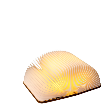 3D LED Book Light - USB Rechargeable Foldable Desk Lamp with Magnetic Design