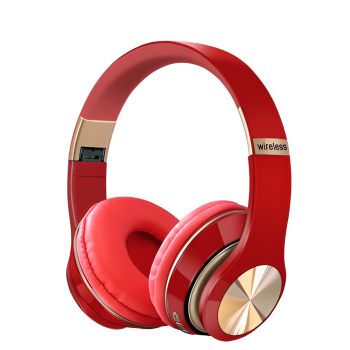 Foldable Bluetooth Headphones - HiFi Wireless Over-Ear Sports Headset with Mic