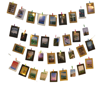 LED Photo Clip String Lights - 10M 40LED USB Powered Fairy Lights