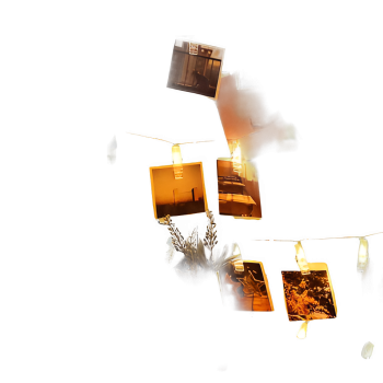 LED Photo Clip String Lights - Battery Operated Fairy Lights (1.5M/3M)
