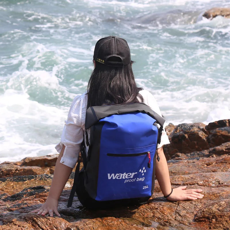 25L Waterproof Dry Bag - Swimming, Kayaking, Camping & Travel Backpack - Image 7