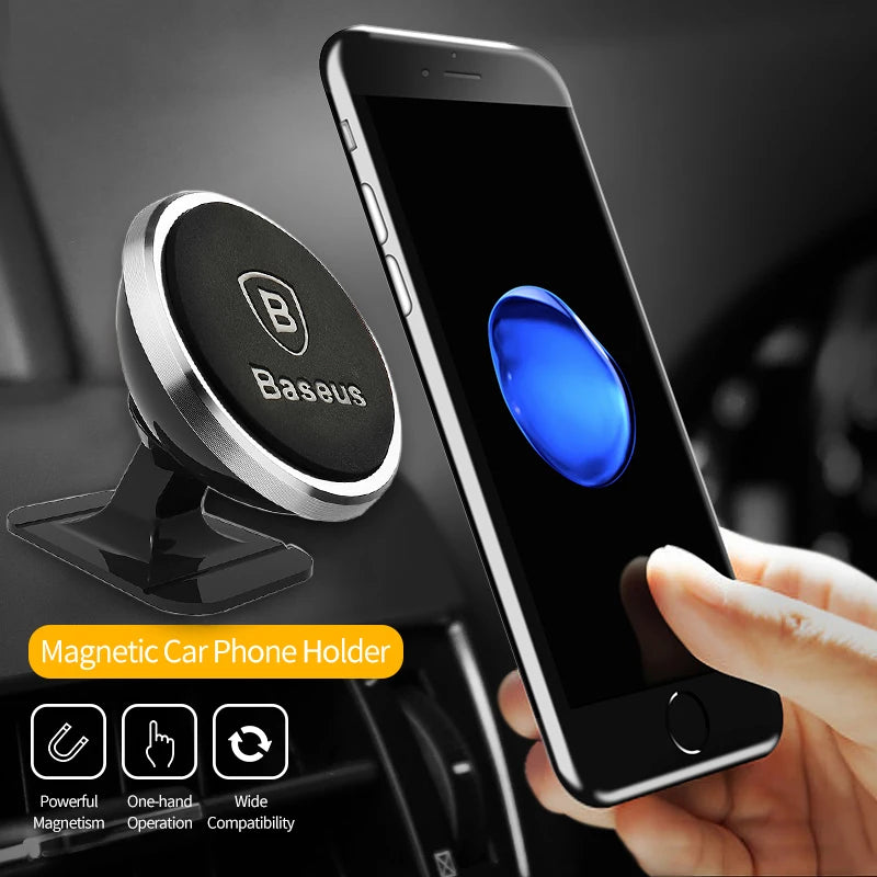 Magnetic Car Phone Holder - Universal Mount for iPhone & Android - Image 4