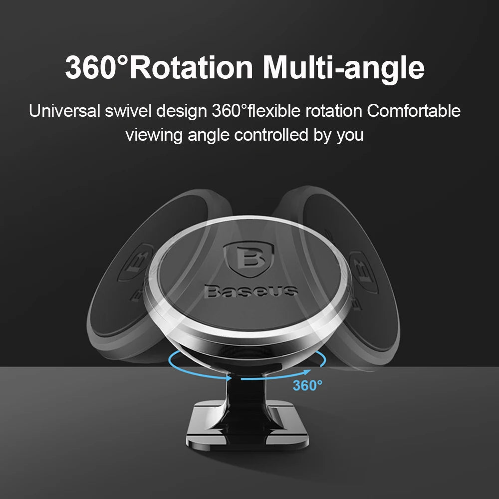 Magnetic Car Phone Holder - Universal Mount for iPhone & Android - Image 2