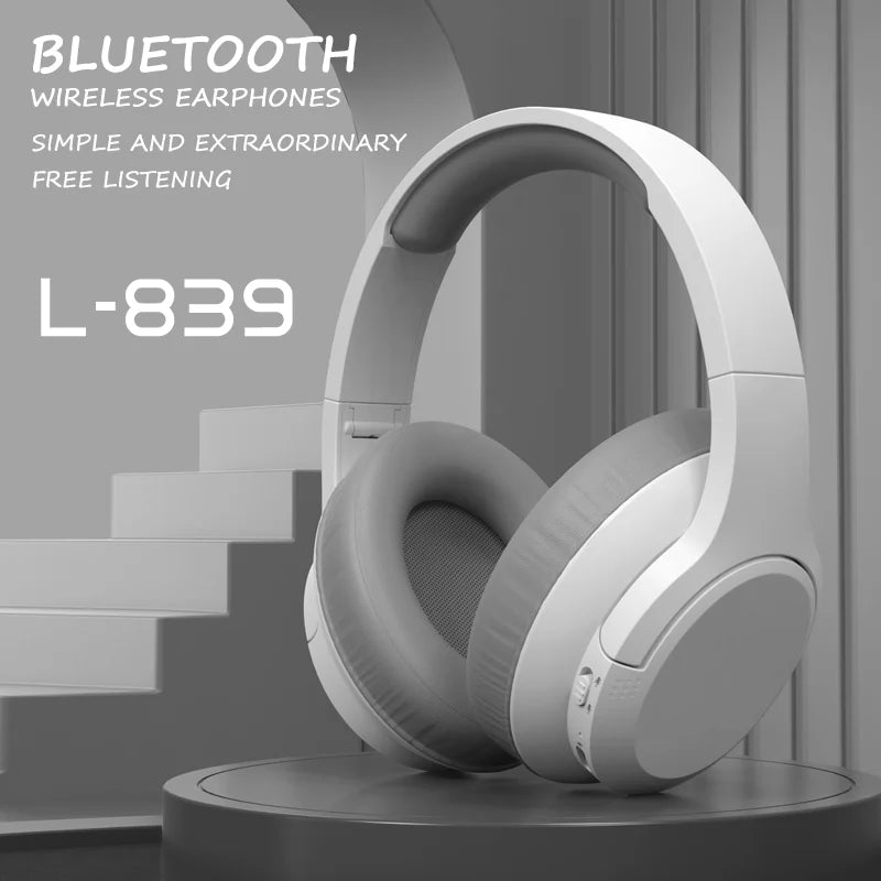 LDON L839 Bluetooth 5.3 Headphones - Foldable Gaming & Sports Headset with Mic - Image 6