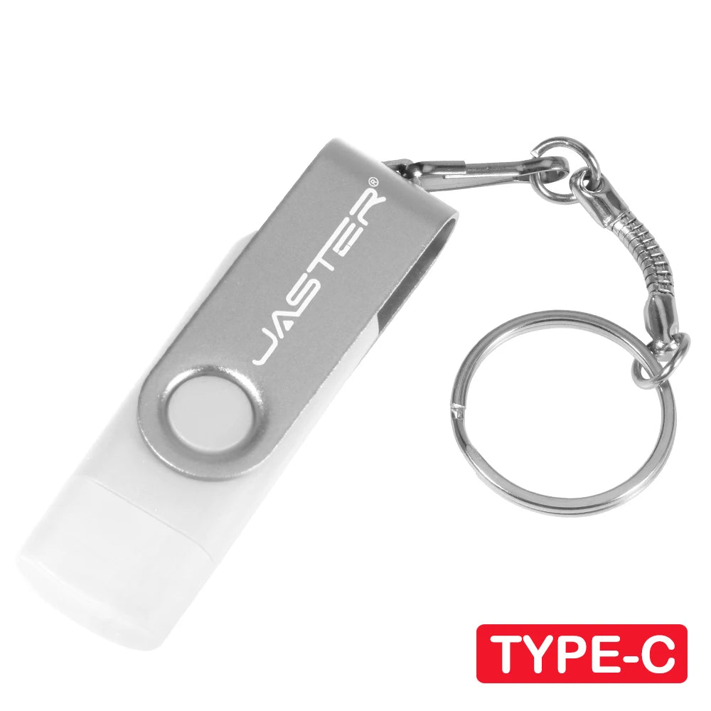 Rotating USB-C OTG Flash Drive - Dual Interface for Android Phone, Tablet & PC - Image 11