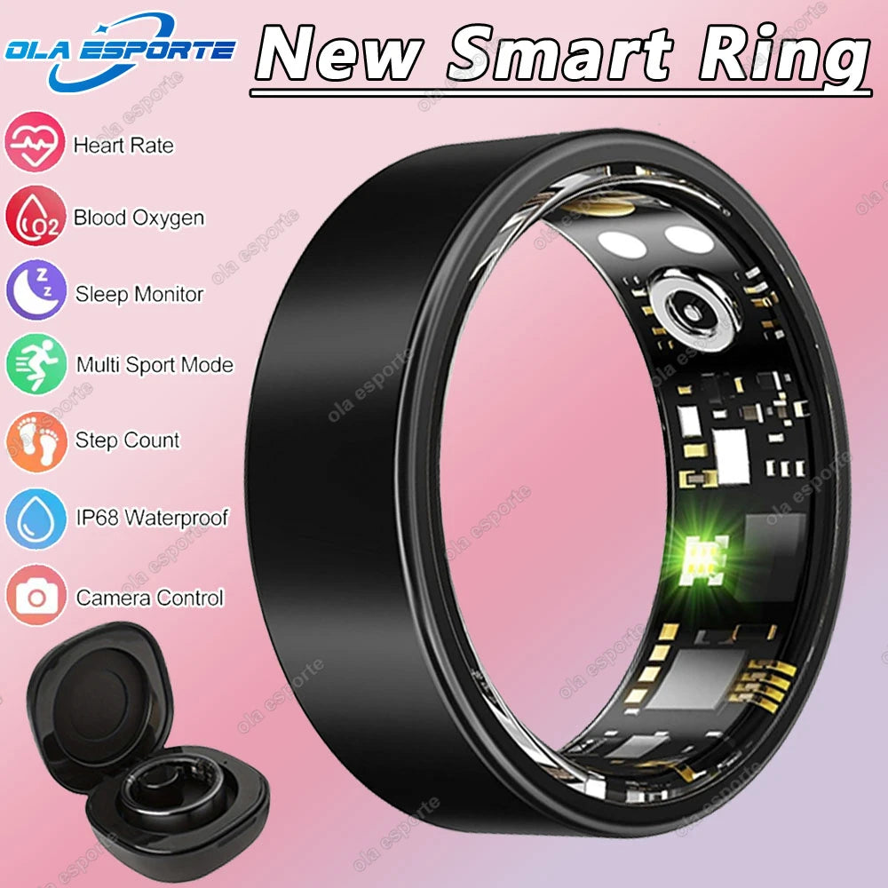 Smart Ring for Men & Women Blood Pressure, Blood Oxygen & Heart Rate Monitor - Image 6