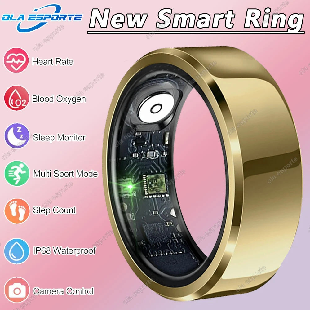 Smart Ring for Men & Women Blood Pressure, Blood Oxygen & Heart Rate Monitor - Image 9