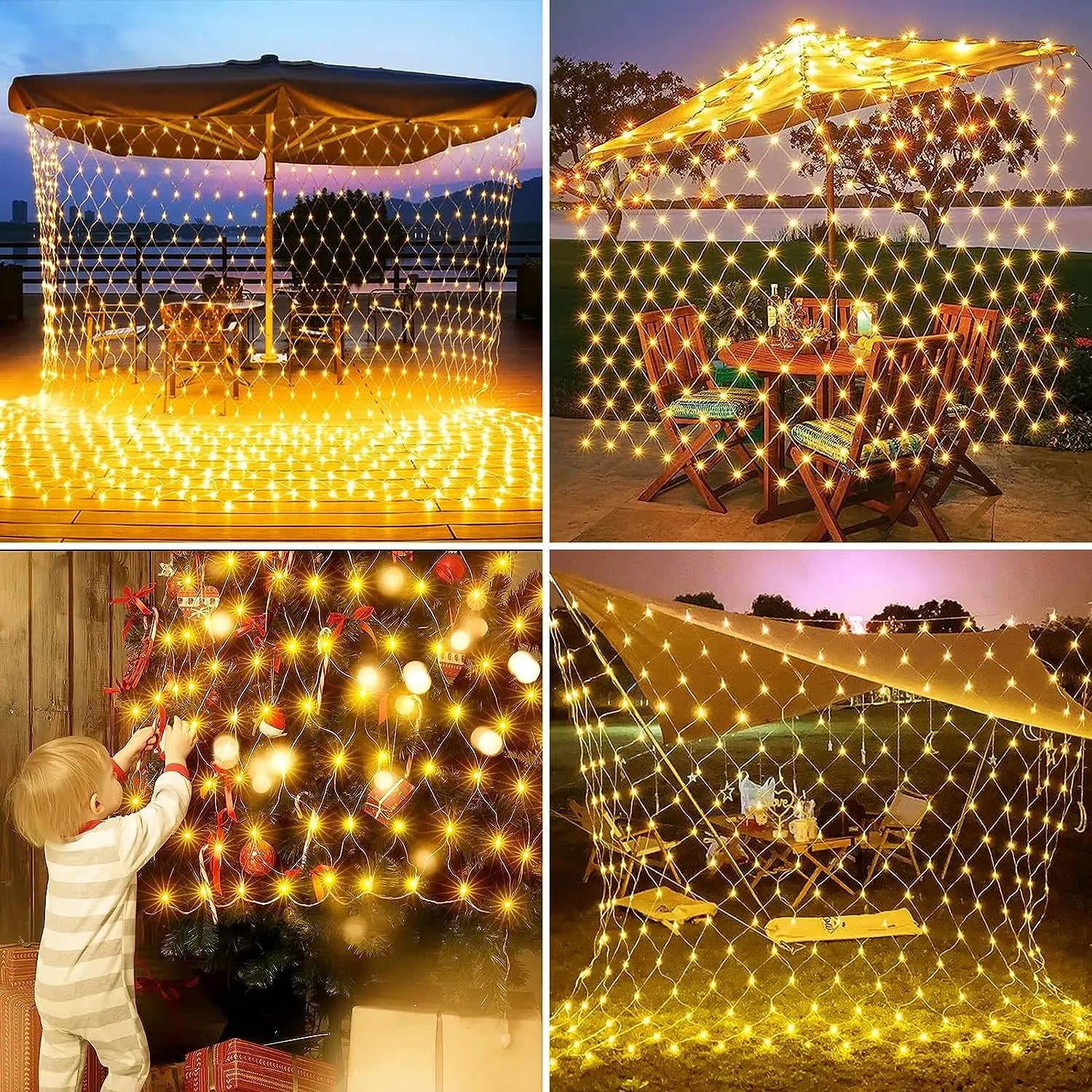 Solar Powered Mesh Wrap lights - Image 3