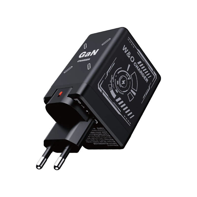 2-in-1 GaN 120W Fast Charger - Retractable USB-C & Lightning Cables for iPhone 16 - Image 12