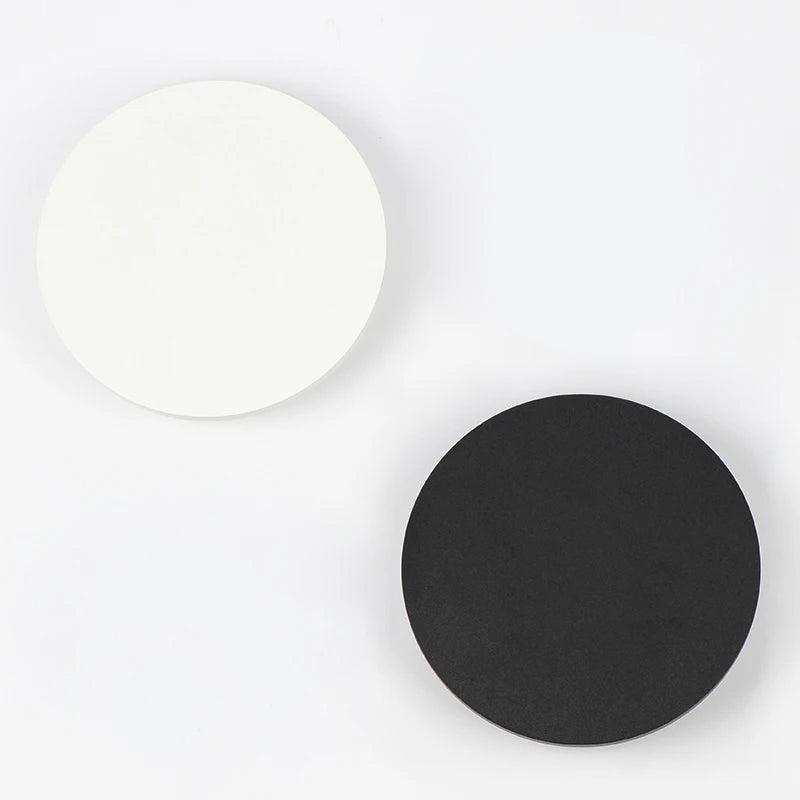 Indoor LED Wall Lamp | Round Aluminum Light for Living Room, Loft & Stairs | 8W18W - Image 2