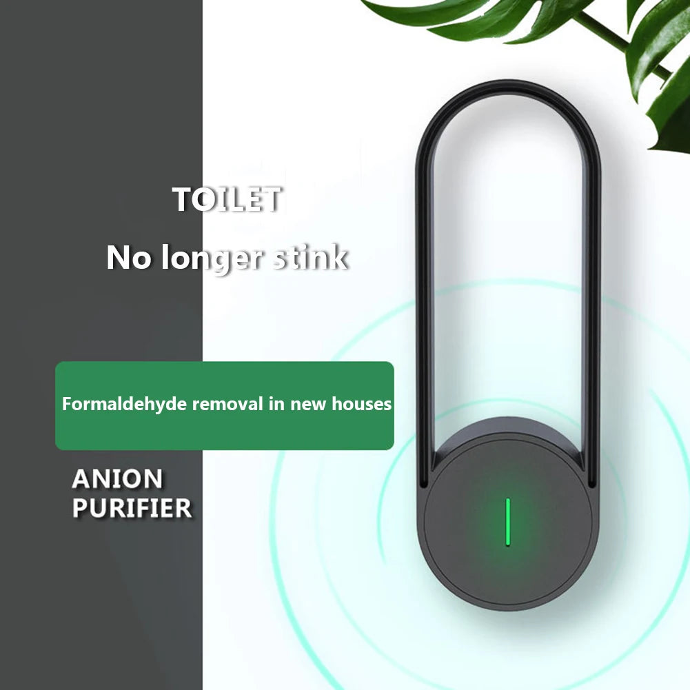 USB Negative Ion Air Purifier Portable Air Freshener & Odor Remover for Home, Car & Office - Image 4