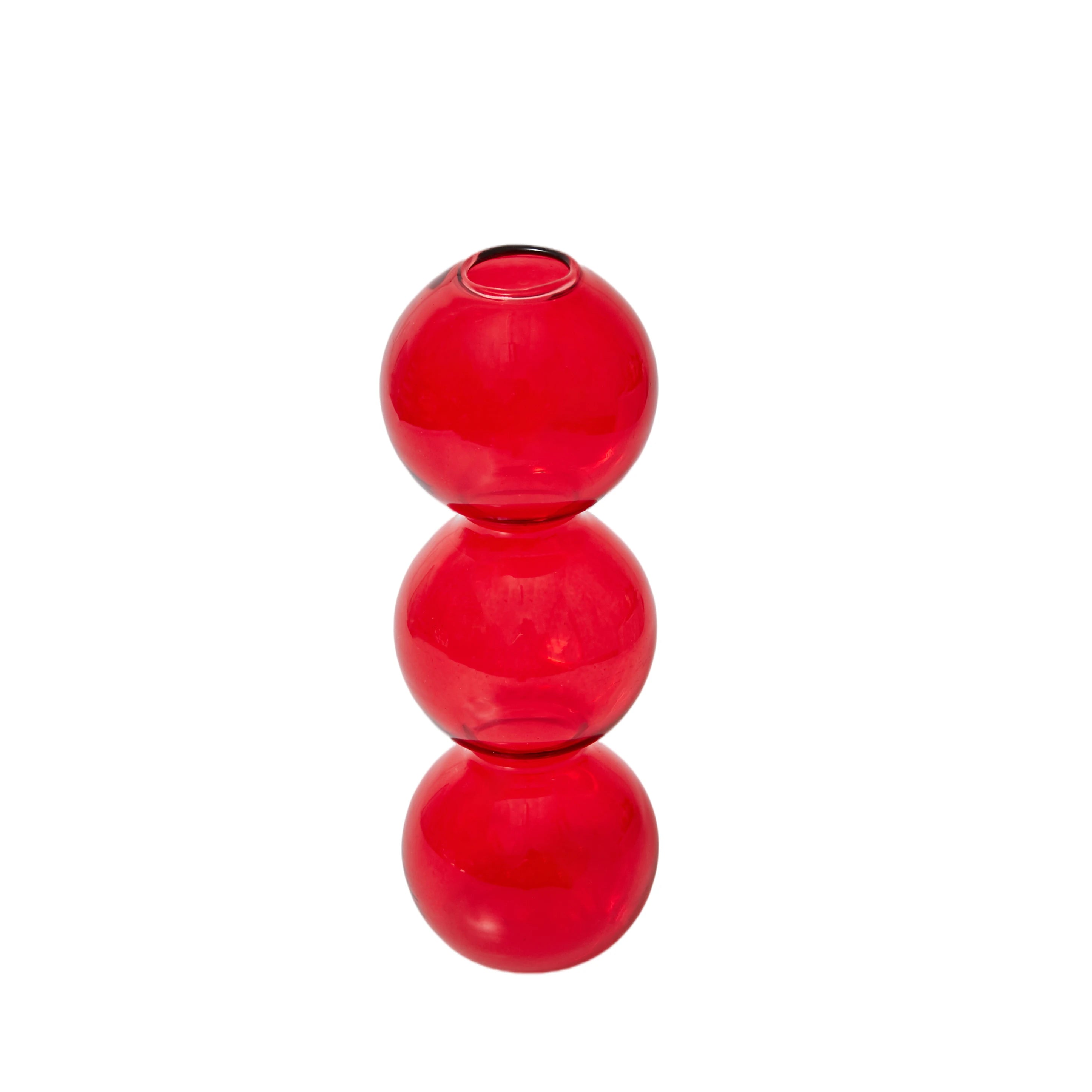 Festive Glass Taper Candle Holders | Red & Green Christmas Candlestick Collection - Image 16