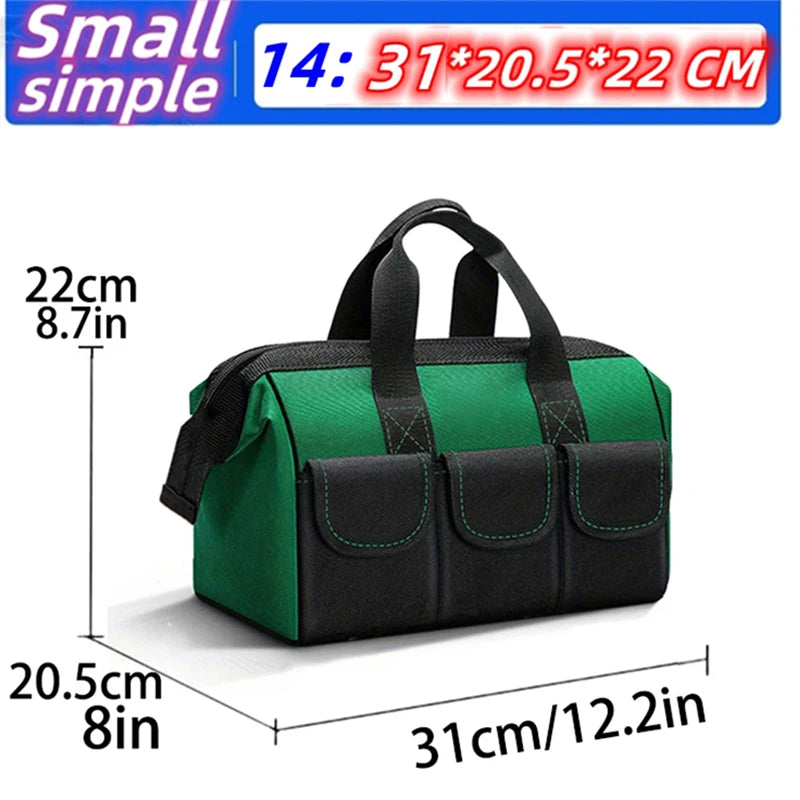 Heavy Duty Tool Bag | 1680D Oxford Waterproof Wear-Resistant Electrician Storage Toolkit | 13"23" - Image 14