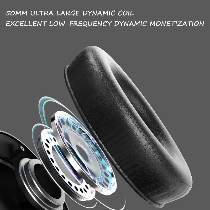 LDON L839 Bluetooth 5.3 Headphones - Foldable Gaming & Sports Headset with Mic - Image 2