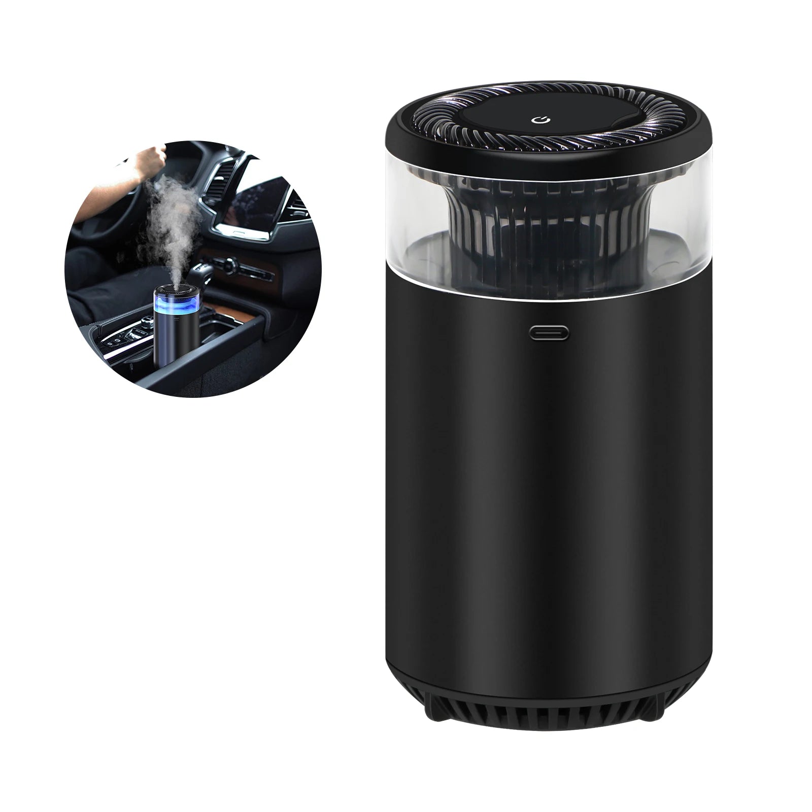 Smart Car Aromatherapy Diffuser - Air Purifier with Atmosphere Light & Perfume Spray - Image 7