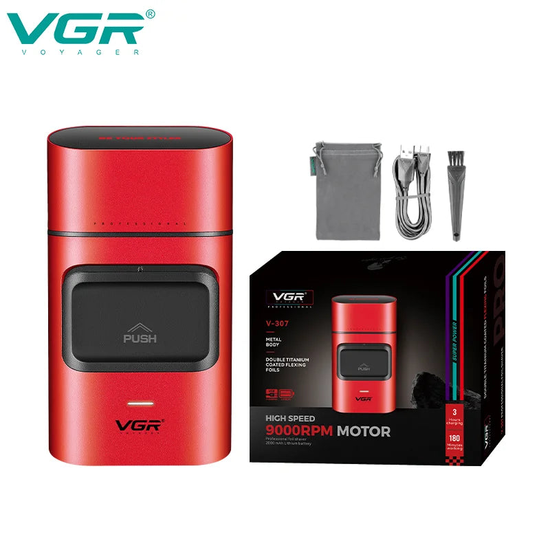 VGR V-308 Electric Shaver for Men | Waterproof Rechargeable Beard Trimmer - Image 5