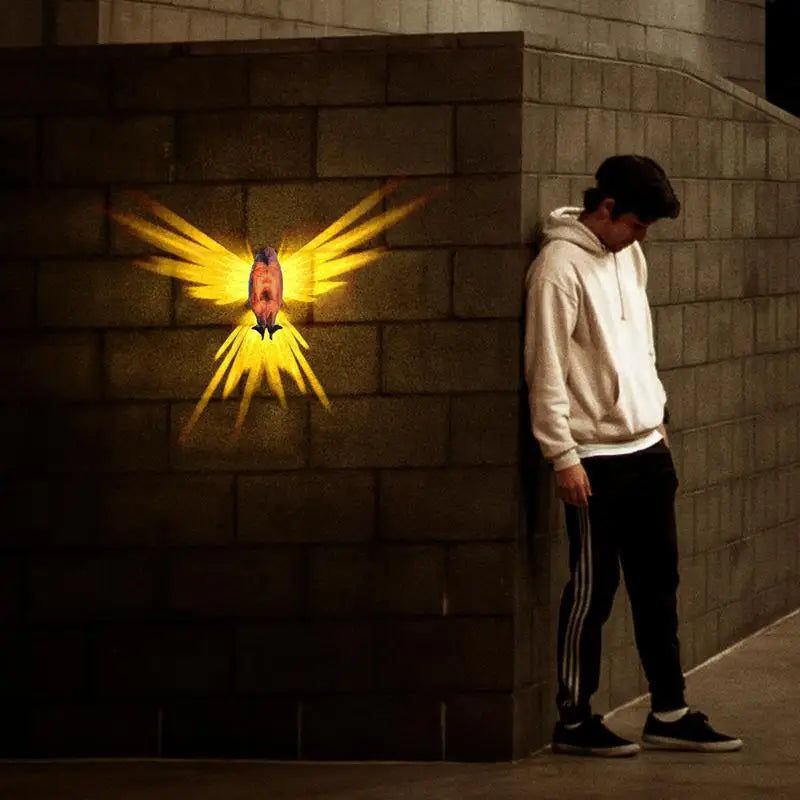 LED Animal Projection Lamp - 3D Wall Sconce Night Light (Owl, Lion, Eagle) - Image 4