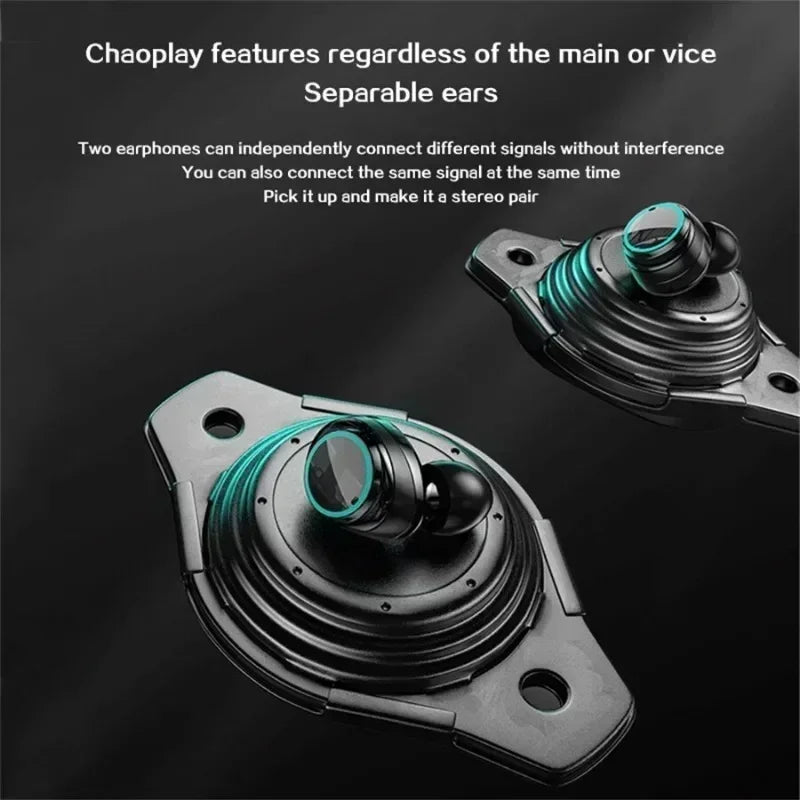 M25 TWS Wireless Earbuds - Bluetooth Touch Control Waterproof Earphones - Image 5
