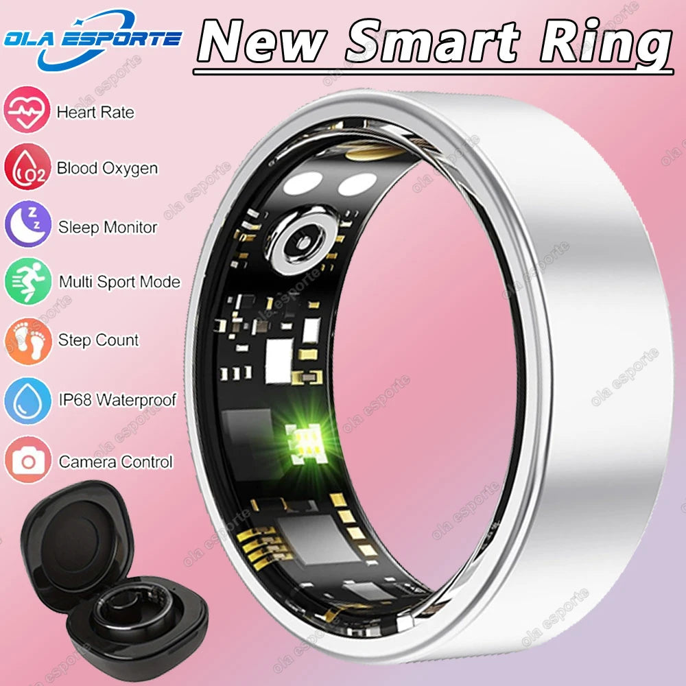 Smart Ring for Men & Women Blood Pressure, Blood Oxygen & Heart Rate Monitor - Image 11