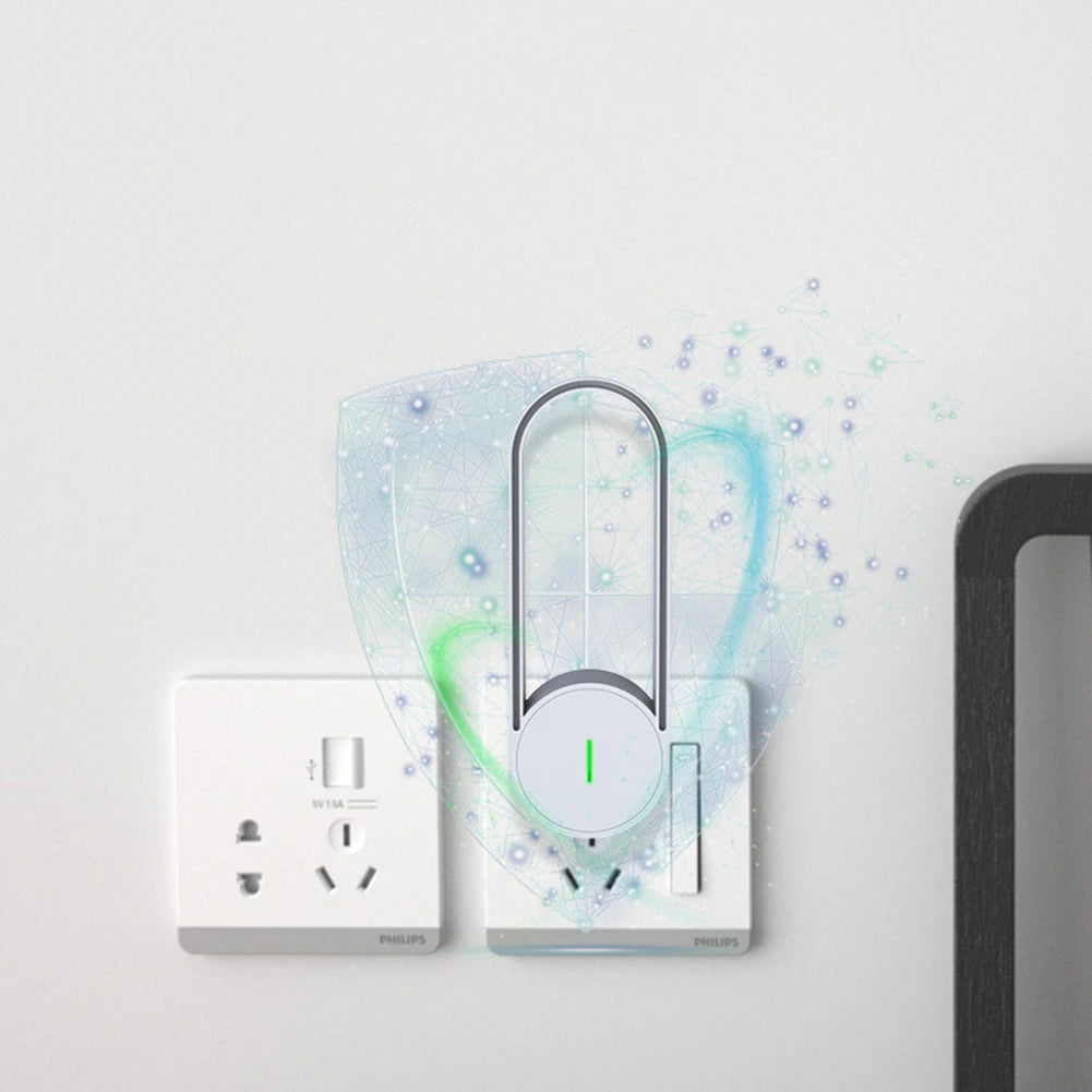 USB Negative Ion Air Purifier Portable Air Freshener & Odor Remover for Home, Car & Office