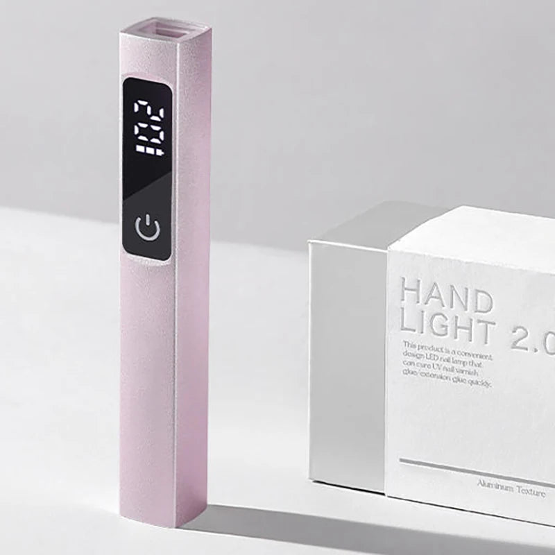 Portable UV LED Nail Lamp with Touch Screen Handheld Gel Dryer for Home & Salon - Image 7