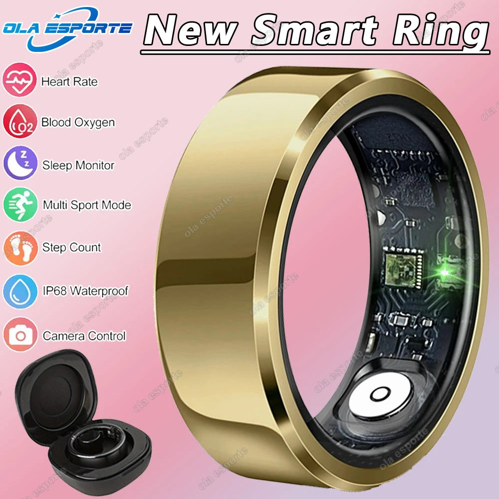 Smart Ring for Men & Women Blood Pressure, Blood Oxygen & Heart Rate Monitor - Image 7