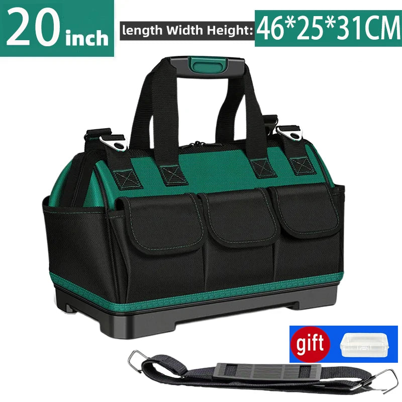 Heavy Duty Tool Bag | 1680D Oxford Waterproof Wear-Resistant Electrician Storage Toolkit | 13"23" - Image 16