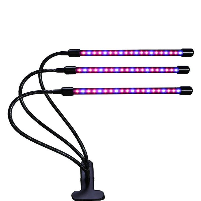 USB LED Plant Grow Light Full Spectrum Dimmable with Timer, 1 to 4 Head Options - Image 5