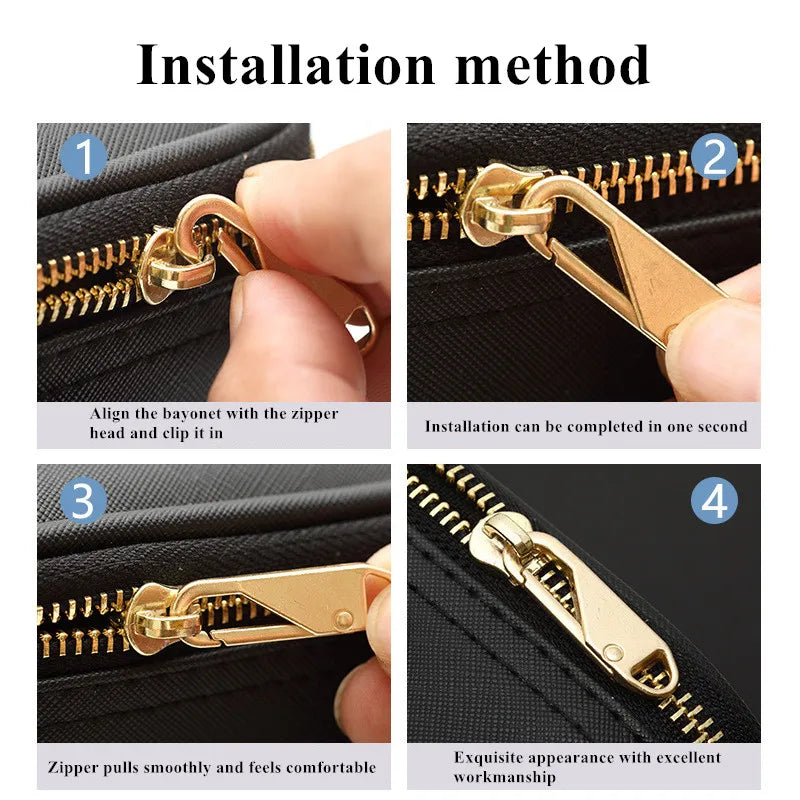Instant Zipper Repair Kit - No Sewing Required (5/10 Pack) - Image 3