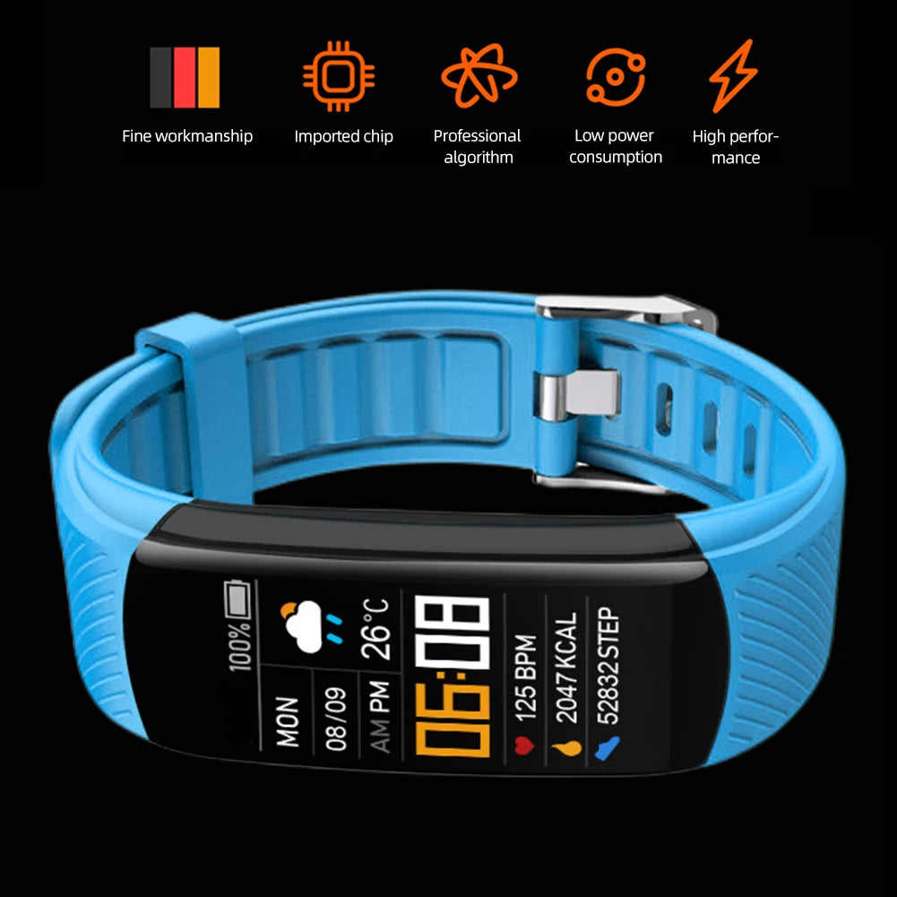 Sport Smartwatch Heart Rate, Blood Pressure & Blood Oxygen Monitor | IP67 Waterproof - Image 3