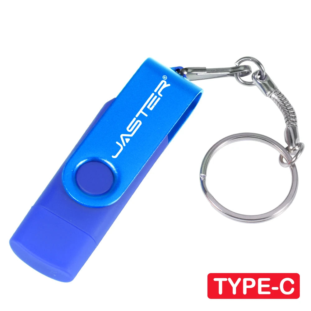 Rotating USB-C OTG Flash Drive - Dual Interface for Android Phone, Tablet & PC - Image 10