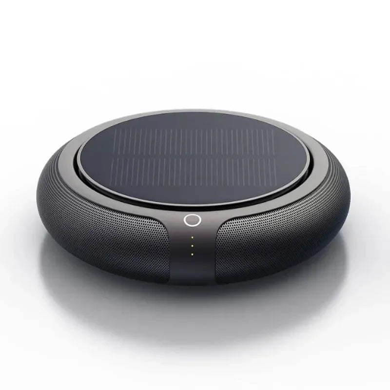 Solar Car Air Purifier HEPA + Activated Carbon, Negative Ion, USB Rechargeable for Car & Home - Image 7