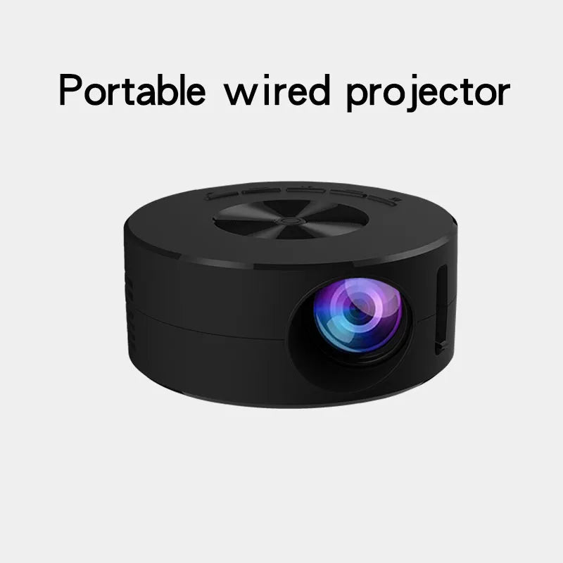 YT200 LED Mini Projector | Portable Smart Projector for Home Cinema, Office & Outdoor