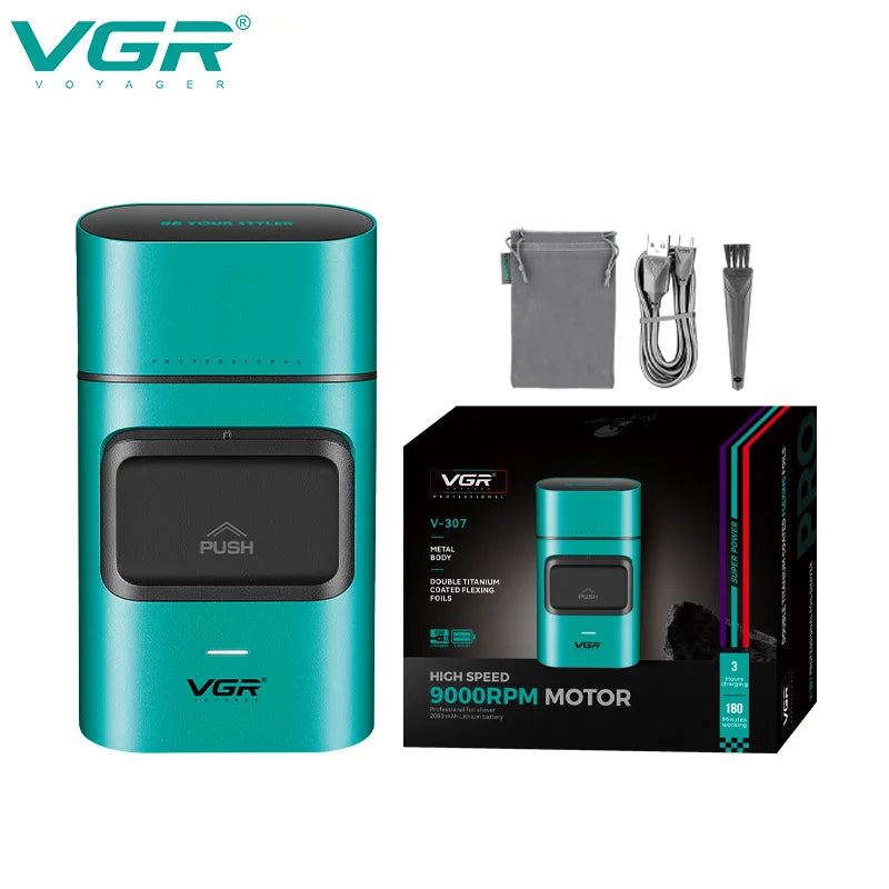 VGR V-308 Electric Shaver for Men | Waterproof Rechargeable Beard Trimmer - Image 6