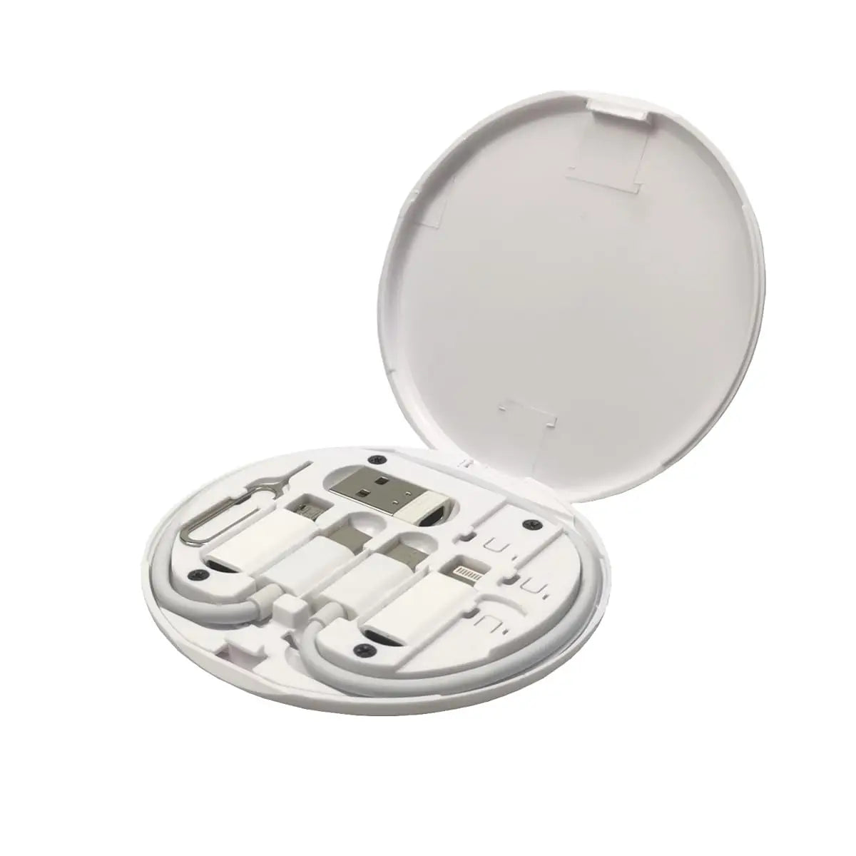 6-in-1 Multi-Cable Kit with Storage Box - Universal Charging Adapter Set - Image 5