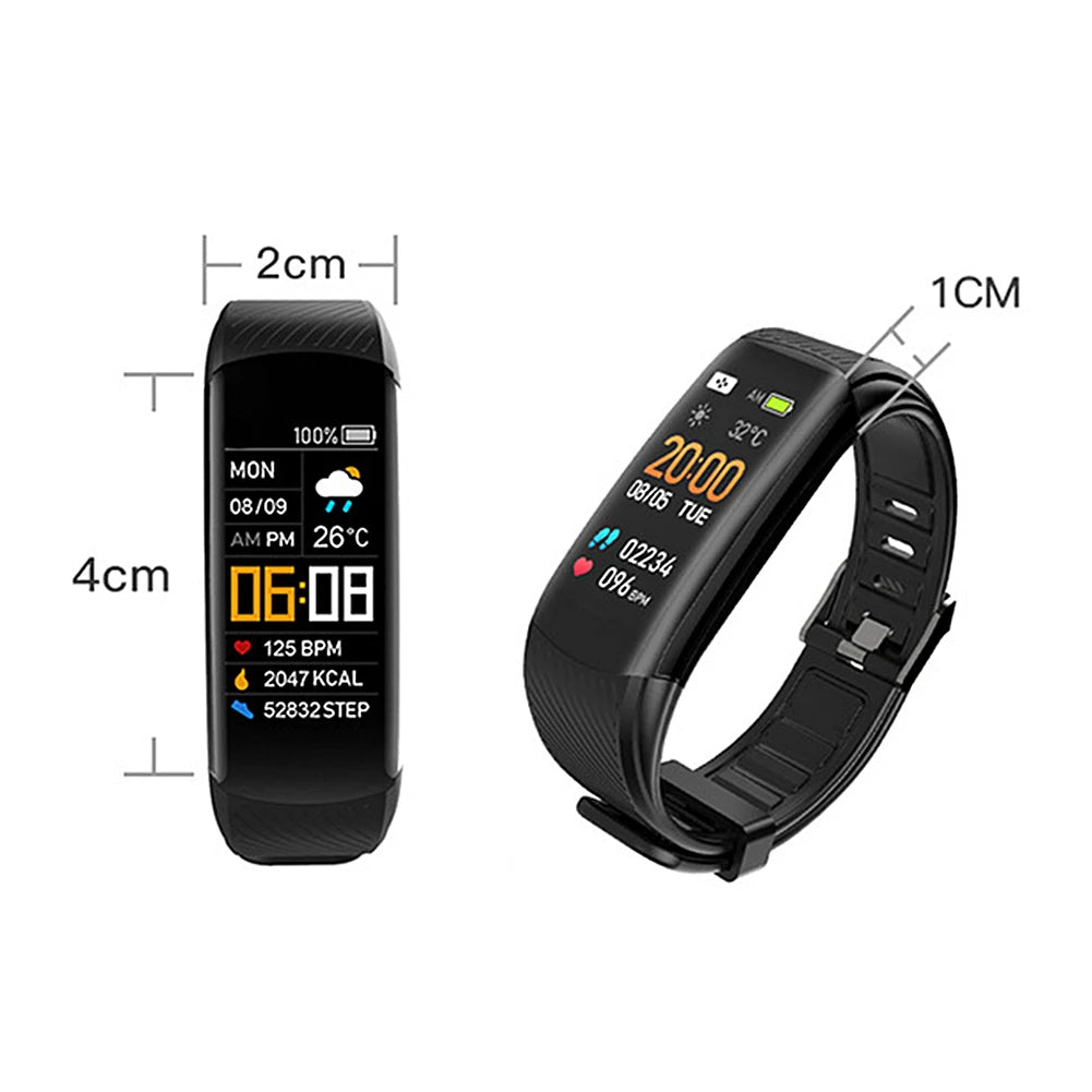 Sport Smartwatch Heart Rate, Blood Pressure & Blood Oxygen Monitor | IP67 Waterproof - Image 5