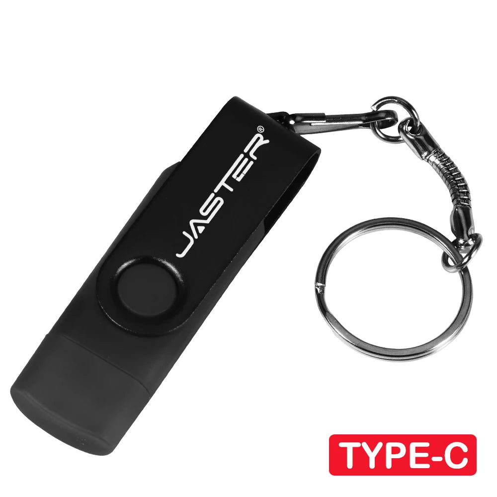 Rotating USB-C OTG Flash Drive - Dual Interface for Android Phone, Tablet & PC - Image 9