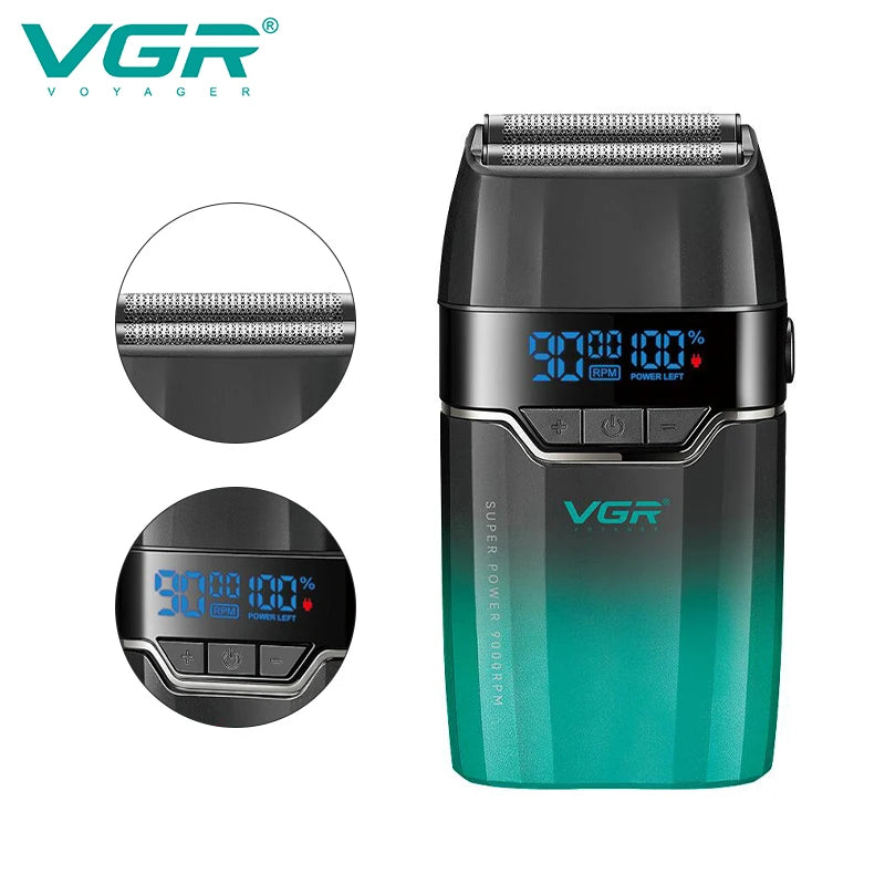 VGR V-308 Electric Shaver for Men | Waterproof Rechargeable Beard Trimmer - Image 4
