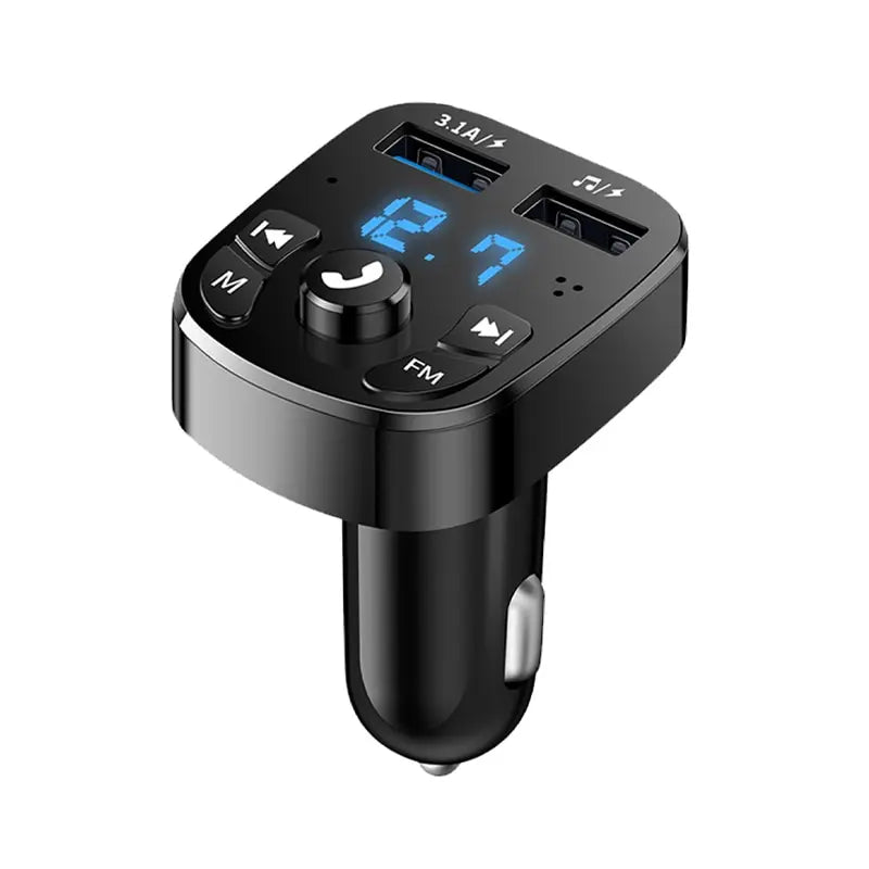 Bluetooth 5.0 FM Transmitter - Dual USB Fast Charger & MP3 Player for Car - Image 7