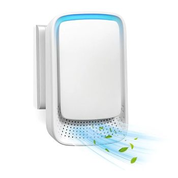 LED Plug-In Air Purifier & Night Light Negative Ion Deodorizer for Bedroom, Home & Office
