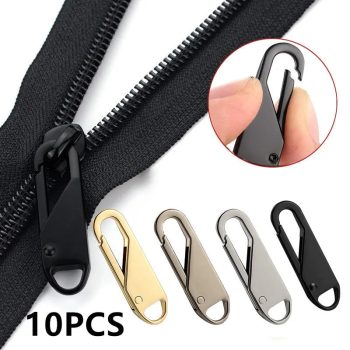 Instant Zipper Repair Kit - No Sewing Required (5/10 Pack)