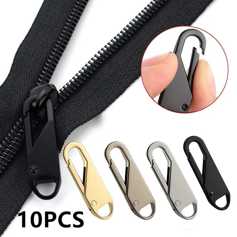 Instant Zipper Repair Kit - No Sewing Required (5/10 Pack)