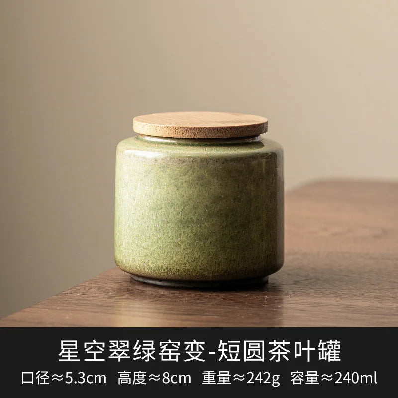 Chinese Vintage Ceramic Tea Can Sealed Storage Jar for Pu'er, Tie Guan Yin & Tea Ceremony - Image 7