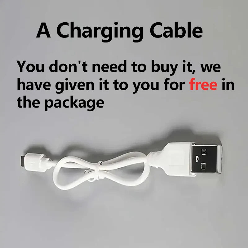 50000mAh Mini Power Bank - Built-in Cables & Digital Display Portable Charger - Image 9