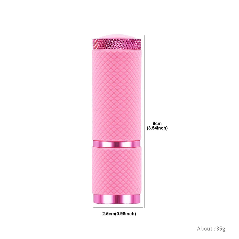 Portable UV LED Nail Art Lamp 395-405nm Handheld Gel Curing Light - Image 6