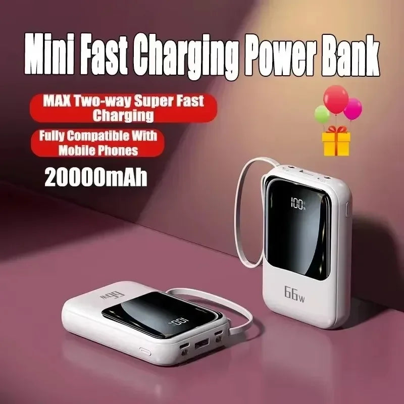 20000mAh Power Bank - 66W Fast Charging Portable Charger - Image 3