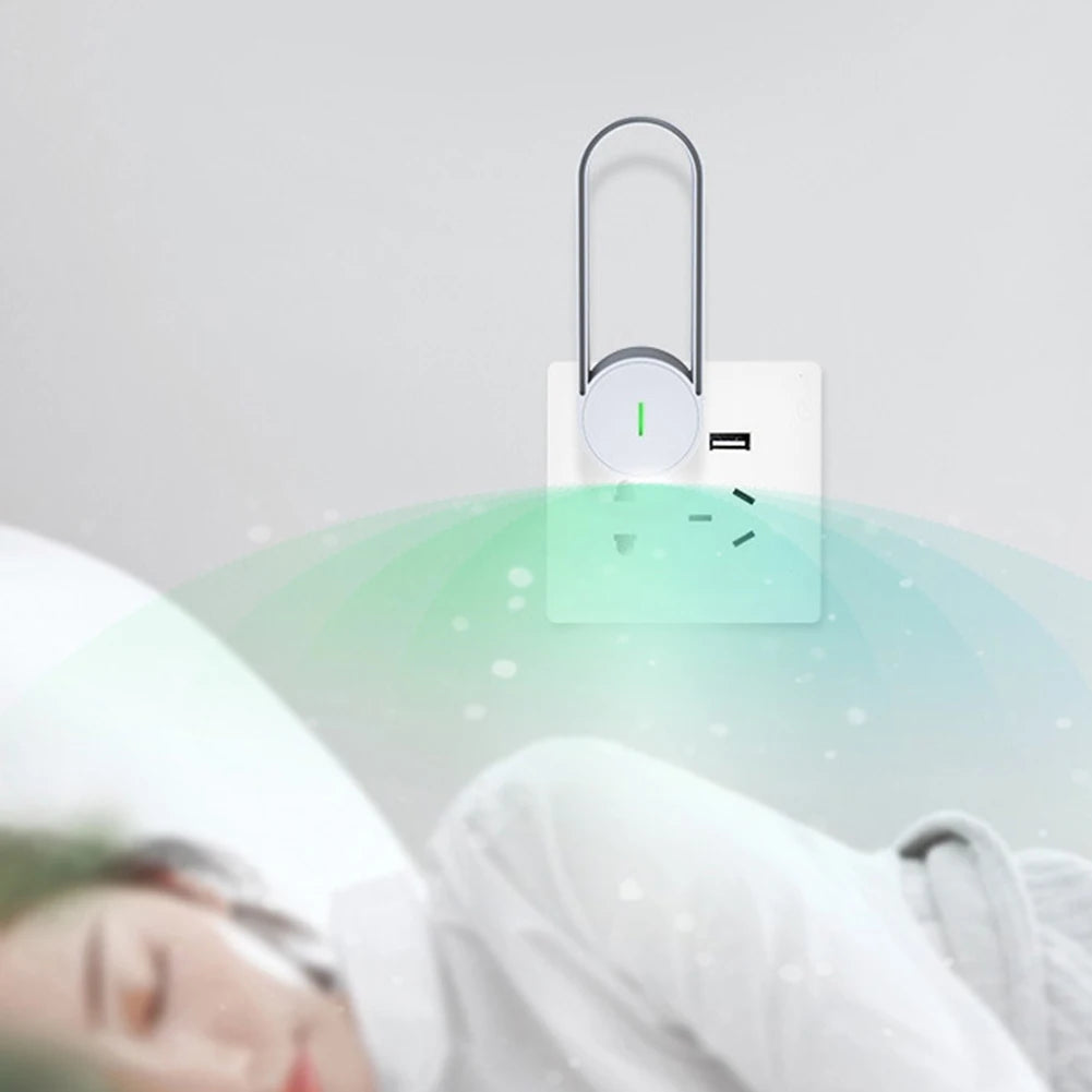 USB Negative Ion Air Purifier Portable Air Freshener & Odor Remover for Home, Car & Office - Image 2
