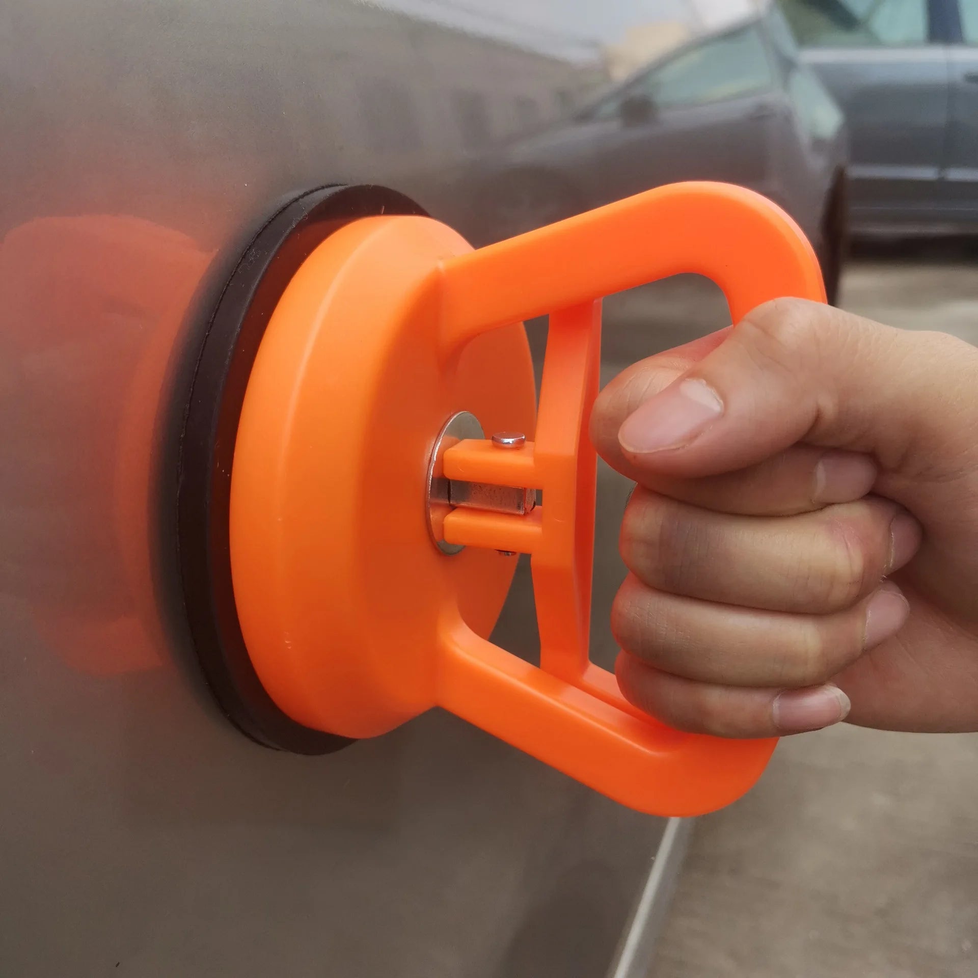 2pc Car Bump & Dent Puller - Large Suction Cup Repair Tool