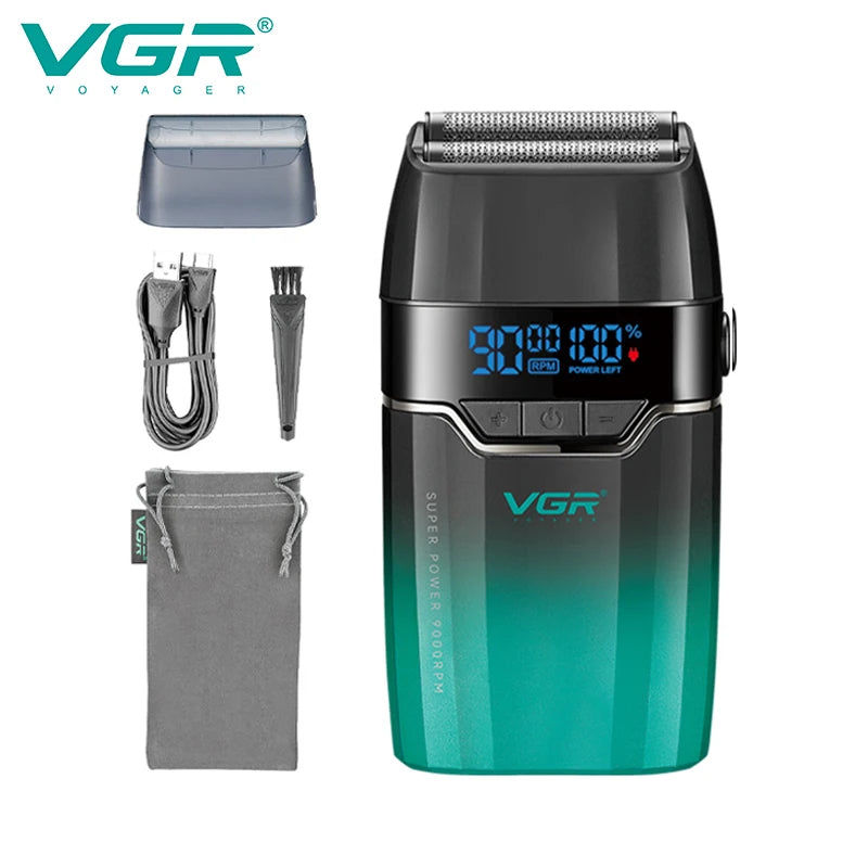 VGR V-308 Electric Shaver for Men | Waterproof Rechargeable Beard Trimmer - Image 2